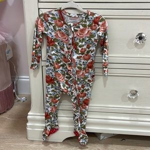 Posh Peanut Ruffle Butt Flower Footie PJ 🌼
